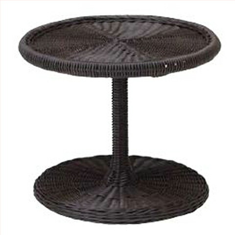 庭座 代引き不可 E キッチンマテリアル 庭座 タカショー Takasho タカショー エンザサイドテーブル ダークブラウン Kfa T013 Takasho Takasho 直径360 H285mm 1 2kg Kfa T013 Kfa T013 法人様限定商品