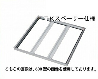 【LINEクーポン配布中】メーカー直送 床下収納庫 アルミ枠 シルバー 床下点検口 気密タイプ・450角タイプ TKスペーサー仕様 吉川化成 [S450KMJTKS]