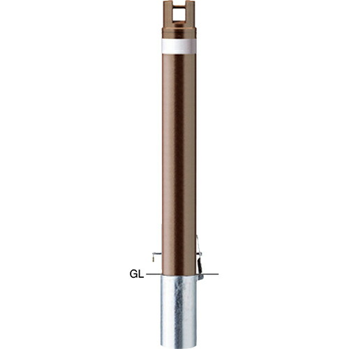 【LINEクーポン配布中】ボラード [FPD-110SK] φ114.3(t4.5)×H850mm サンポール 受注生産品 キャンセル不可 納期約1ヶ月 メーカー直送