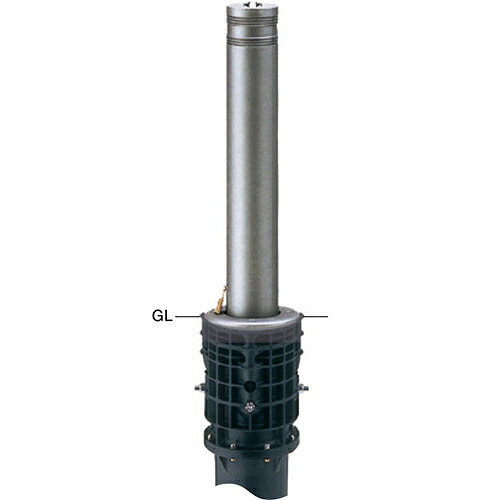 【LINEクーポン配布中】リフターボラード 上下式車止め 交換用本体のみ φ115&times;H700mm カラー:170セラミックチタン [LV-360KHONTAI] サンポール 受注生産品 キャンセル不可 納期約1ヶ月 メーカー直送｜e-キッチンマテリアル