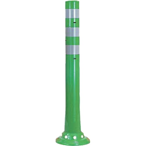 【LINEクーポン配布中】ガードコーン φ80,台座径φ200×H800mm カラー:グリーン [RBSC-80(G)] サンポール 受注生産品 キャンセル不可 納期約1ヶ月 メーカー直送