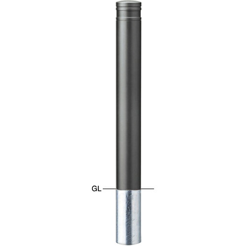 【LINEクーポン配布中】アルミボラード φ115(t3.0)×H850mm カラー:メタリックスモークブラウン [V-500S(MSB)] サンポール 受注生産品 キャンセル不可 納期約1ヶ月 メーカー直送