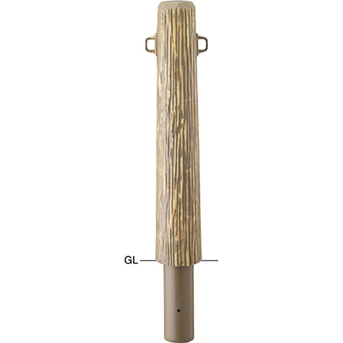 【LINEクーポン配布中】ボラード [VN-100U] φ124- φ150×H850mm サンポール 受注生産品 キャンセル不可 納期約1ヶ月 メーカー直送