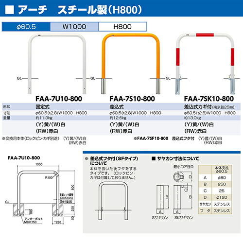 驚きの安さ 楽天市場 メーカー直送 サンポール アーチ F60 5 T2 8 W1000 H800mm カラー 赤白 Faa 7sf10 800 Rw E キッチンマテリアル 好評 Lexusoman Com