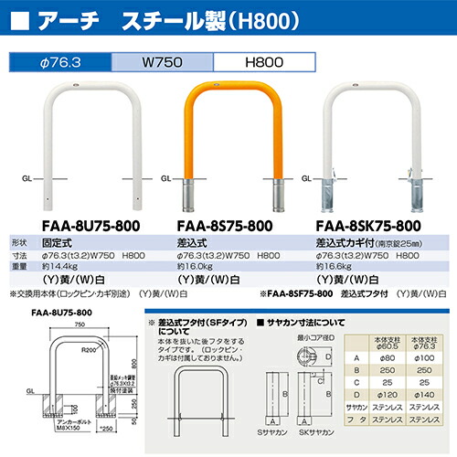 宅送 楽天市場 メーカー直送 サンポール アーチ 交換用本体のみ F76 3 T3 2 W750 H800mm カラー 黄 Faa 8s75 800 Y Hontai E キッチンマテリアル 今月限定 特別大特価 Www Lexusoman Com