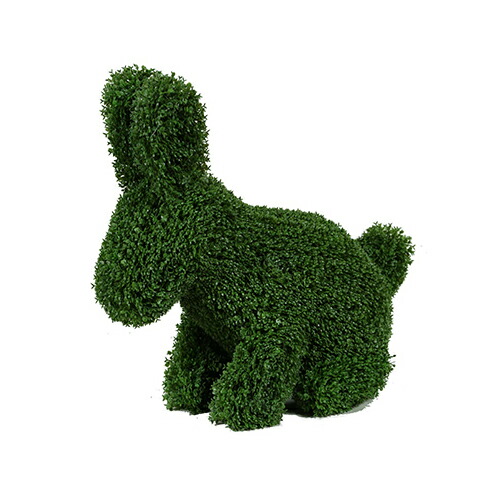 【LINEクーポン配布中】トピアリー(ウサギ) [82120] W490×H420×D220 東洋石創 GARDEN COLLECTIONT(ガーデンコレクション) メーカー直送