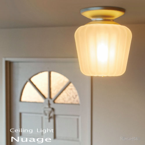 【ﾎﾟｲﾝﾄ増量◆新生活応援】照明 シーリングライト 北欧 おしゃれ LED 1灯 小さい ガラス 天井 ライト 天井照明 白熱球 玄関 廊下 トイレ キッチン 洗面 ナチュラル フレンチ シンプル インターフォルム ニュアージュ LT4437 4438 4439