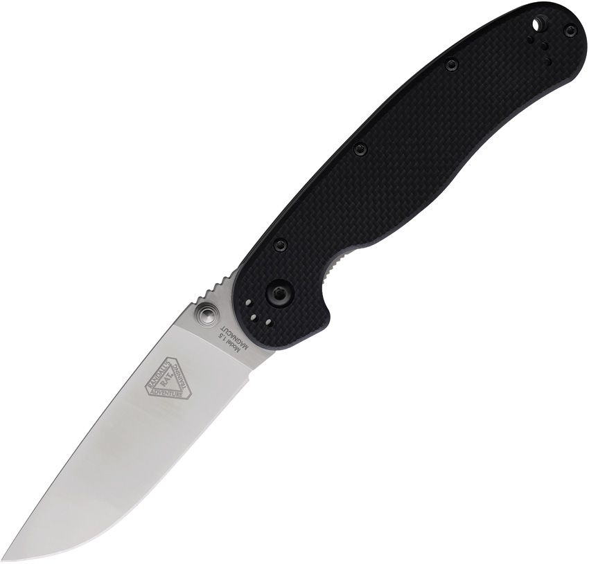 Ontario Rat-1 オンタリオ 鼠1.5 フォルダ MagnaCut 黒いこと かん木手工芸品出刃包丁 アウトドア出刃包丁 生き残ること出刃包丁 キャンプナイフ 幕営出刃包丁 出刃包丁 アウトドア
