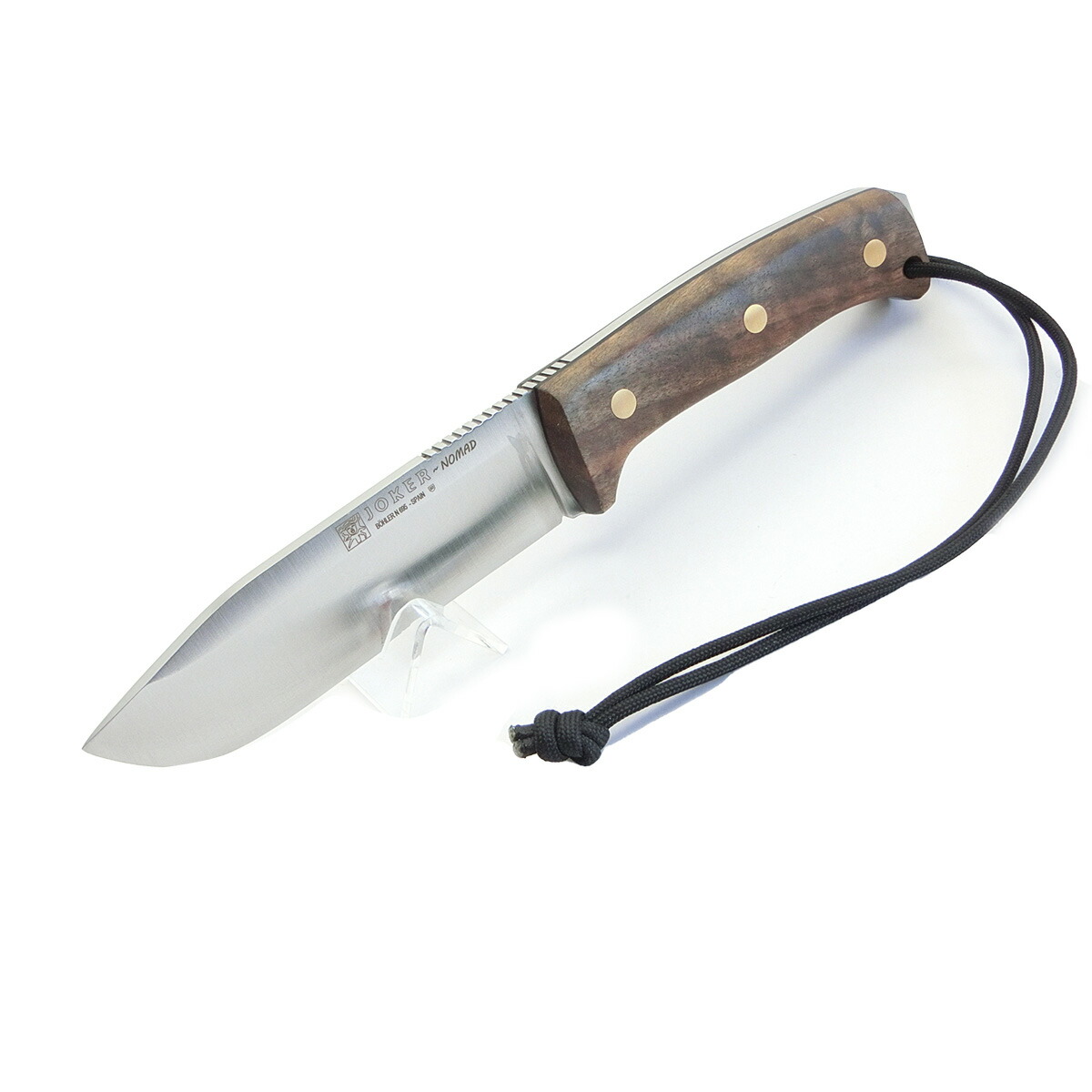 お得な情報満載 ジョーカー CN125 ノマド ウォールナット ブッシュクラフトナイフ Joker NOMAD BUSHCRAFT KNIFE  WALNUT アウトドアナイフ サバイバルナイフ キャンプナイフ キャンピングナイフ fucoa.cl