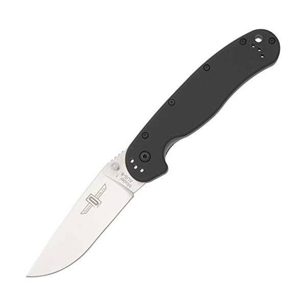Ontario Rat-1 オンタリオ 鼠1 フォルダ 黒いこと かん木手工芸品出刃包丁 アウトドア出刃包丁 生き残ること出刃包丁 キャンプナイフ 幕営出刃包丁 出刃包丁 アウトドア