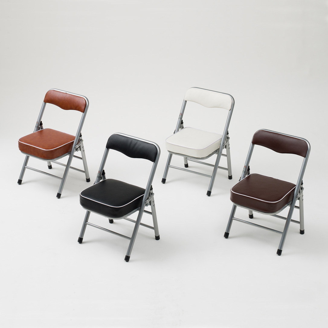 【楽天市場】1脚販売 折りたたみチェア 小さい椅子 折りたたみイス パイプイス パイプ椅子 折畳み椅子 スチール製 完成品 全4色 2.5キロ