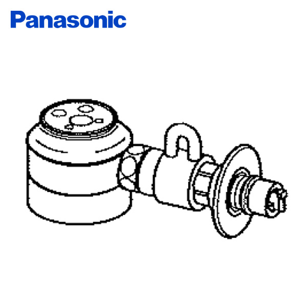 (8 25は抽選で100％ポイント還元)(送料無料) パナソニック CB-SSH8 食器洗い乾燥機用 分岐水栓 TOTO社用 (NSJ-SSH8の同等品) Panasonic