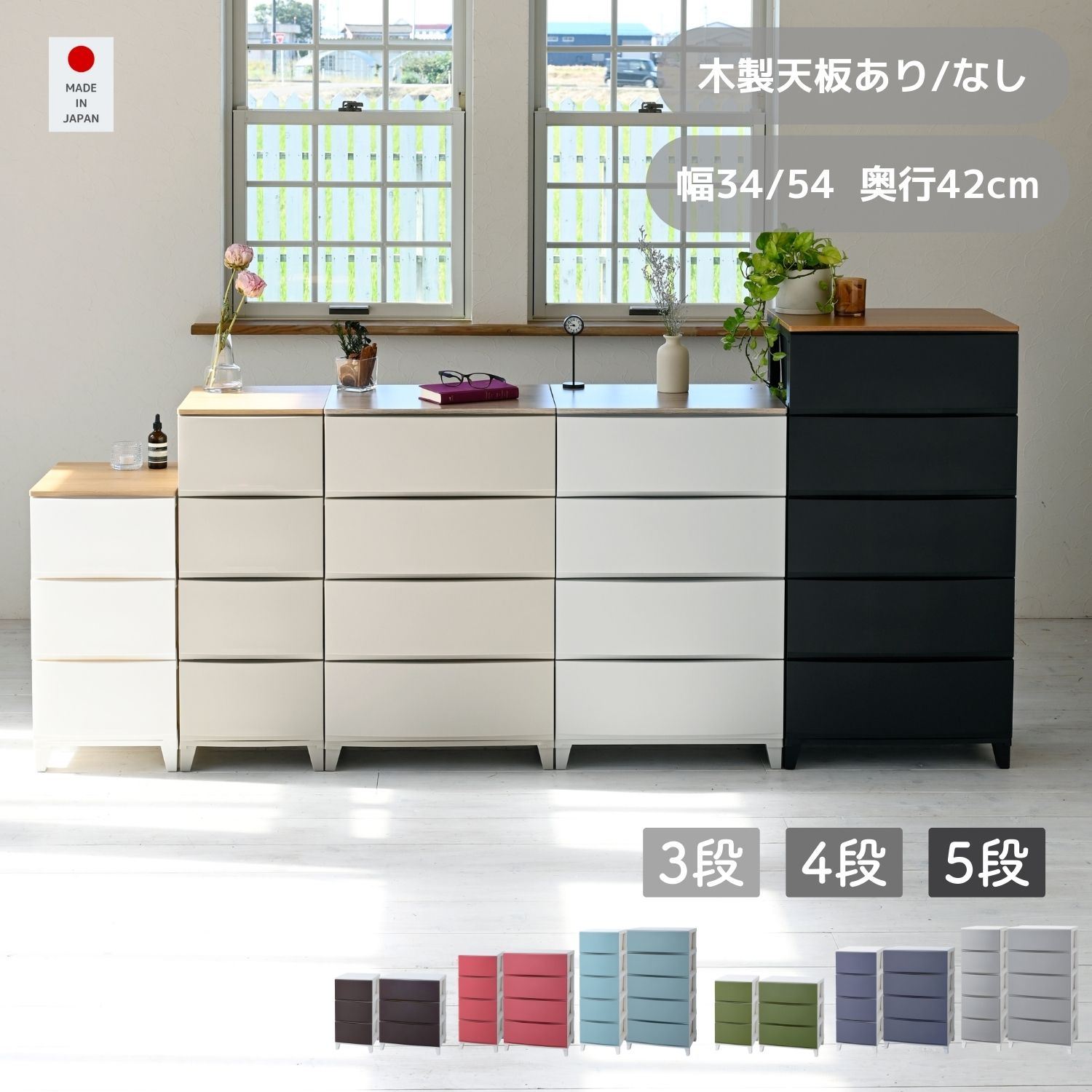 NEW】イケア IKEA NIKKEBY ニッケビーチェスト（引き出し×4）, グレー