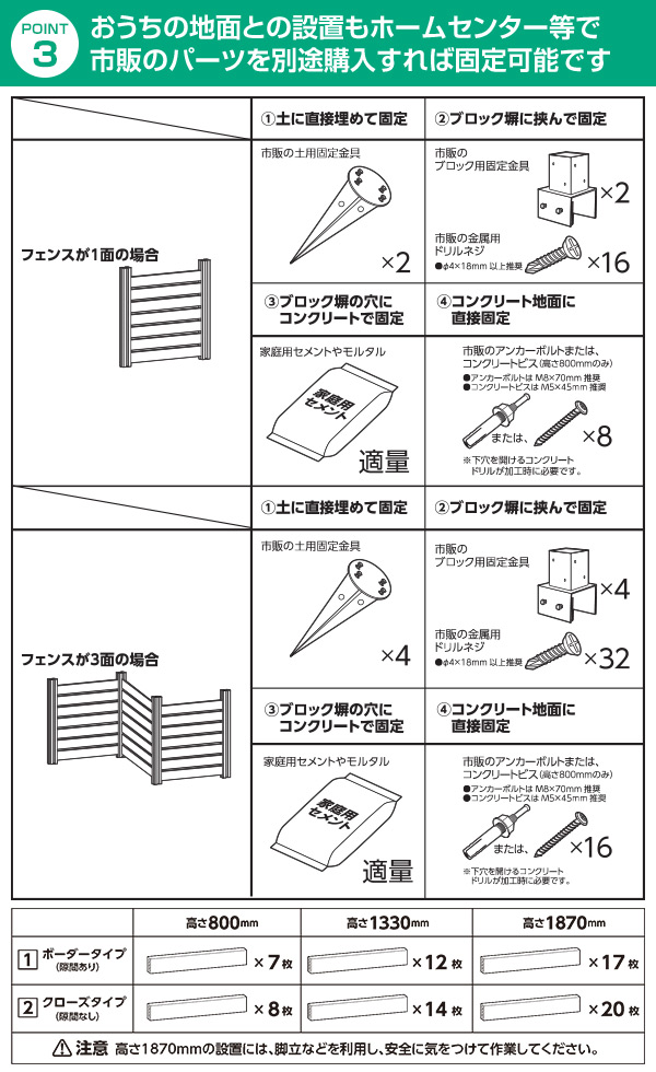 フェンス アルミ 支柱 高さ133cm 2本セット Kmfs 133 マルチフェンス支柱 ボーダーフェンス 目隠しフェンス 屋外 おしゃれ Diy 山善 Yamazen 送料無料 Ocrmglobal Com