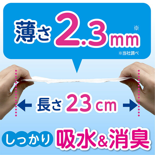 日本製紙クレシアポイズ肌ケアパッド超スリム安心の中量用(60cc)22枚×24(528枚)88156