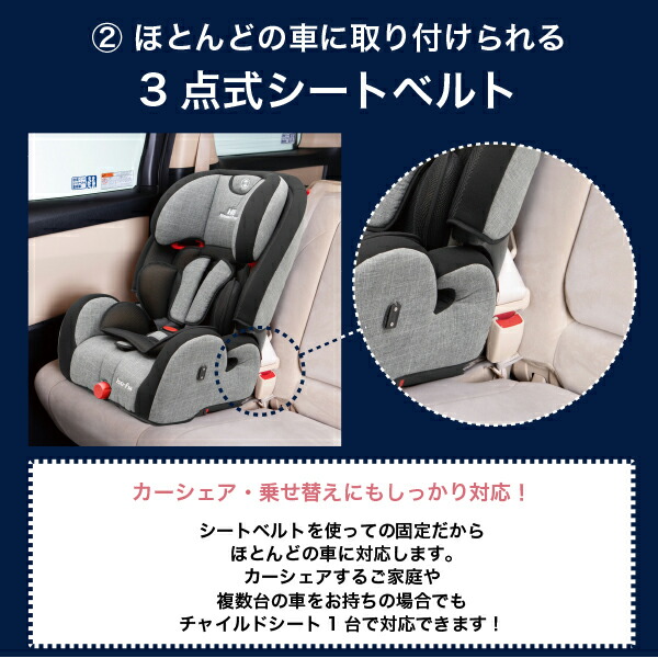 公式 チャイルドシート ジュニアシート ハイバックブースターec Fix こども キッズ チャイルドシート 車 ジュニアシート ベビーシート ベビー 3点式 Isofix 日本育児 くらしのｅショップ 超激安 Arro Studio Com