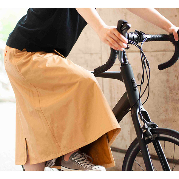 自転車 ロング スカート