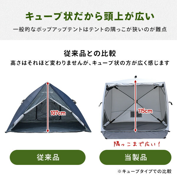 2026年モデル 傘みたいに広げるだけ パッとサッとサンシェード