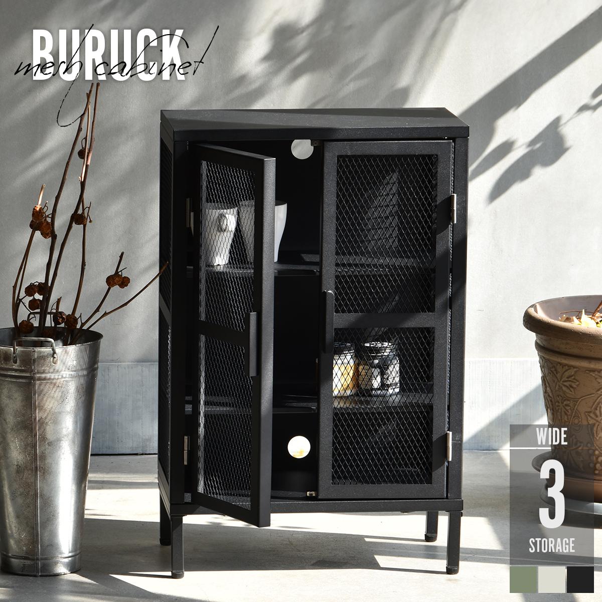 楽天市場】キャビネット 棚 シェルフ ラック ハンドメイド アイアン