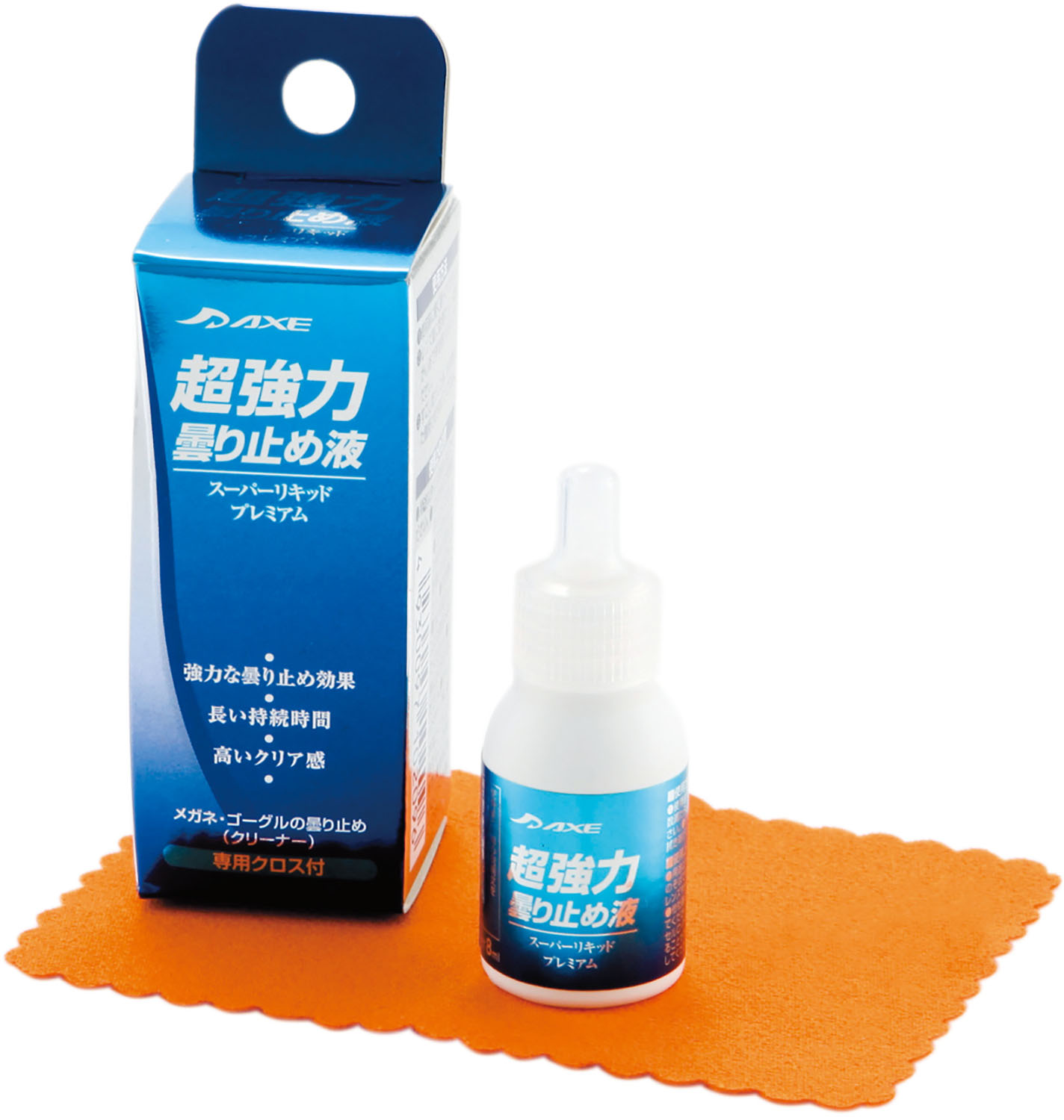 AXE アックス超強力曇り止め液 くもり止め レンズ 眼鏡 メガネ ゴーグルAX24
