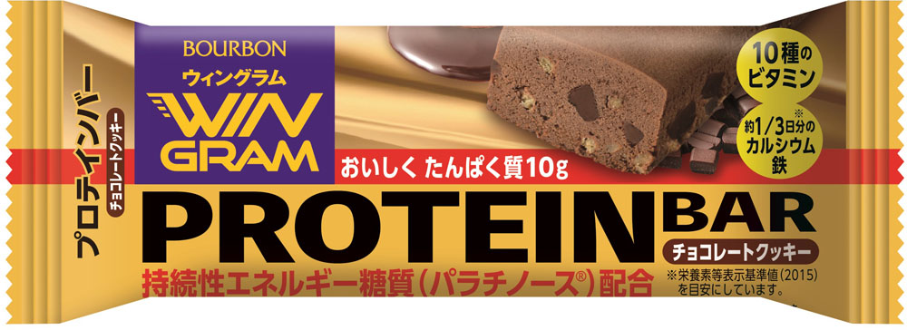 市場 P最大23倍 プロテインバーチョコレートクッキー BOURBONWINGRAM 7月18日限定 ブルボン