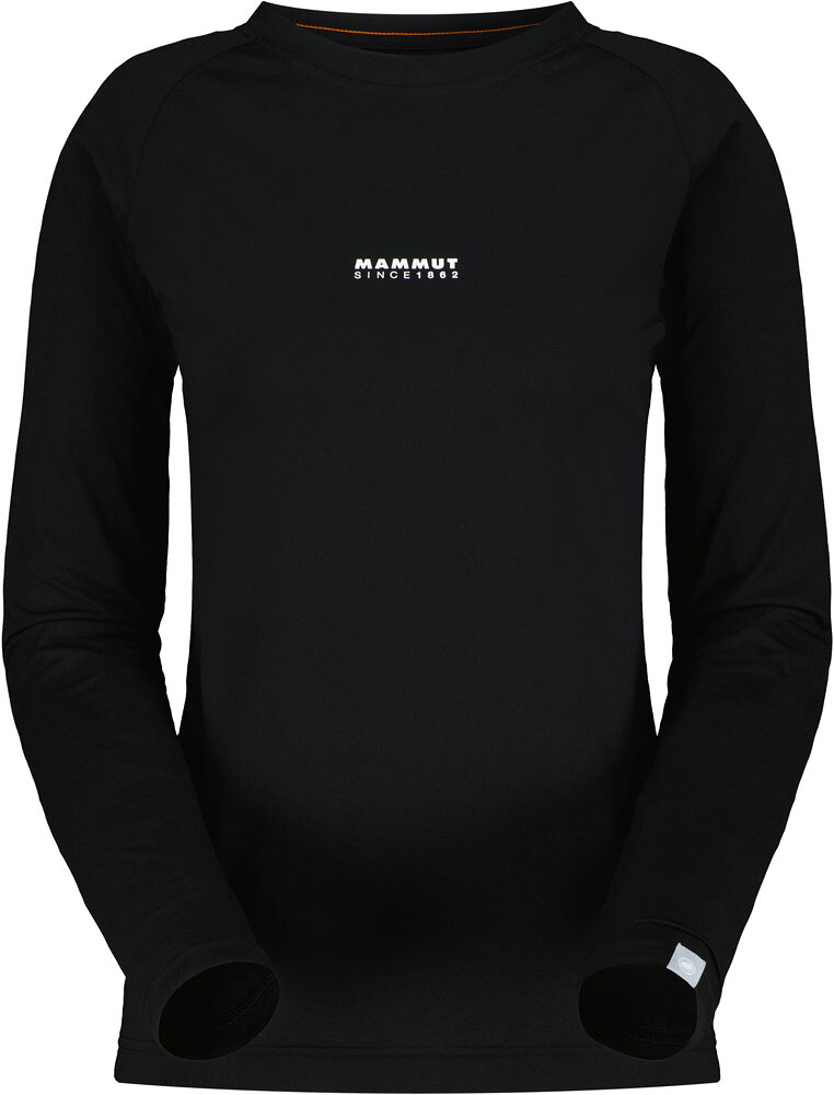 【30日限定 ポイント最大10倍！】 マムート MAMMUT アウトドア QD ロゴ プリント ロングスリーブ Tシャツ アジアンフィット レディース 女性 ウィメンズ 長袖Tシャツ 伸縮性 お出かけ 旅行 1016-01040 101601040 00253｜山とアウトドアの店 山気分
