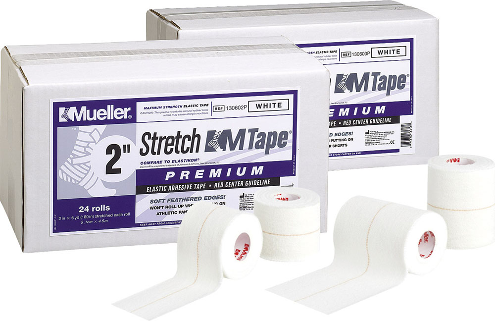 【18日から 1万円以上で500円OFFクーポン!】 ミューラー MUELLER ストレッチMテープ プレミアム 51mm テーピング 固定用伸縮テープ 強い伸縮性 強い固定力 曲線を引きやすい エッジ加工 21012|山とアウトドアの店 山気分