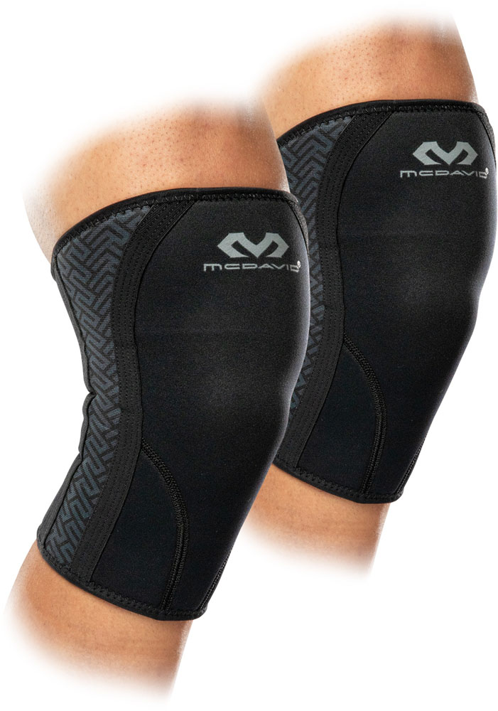 ※taka0521　McDavid 膝サポーター M ブラック McDavid マクダビッド ダブルニーラップDS M4201 ひざ 膝 膝用
