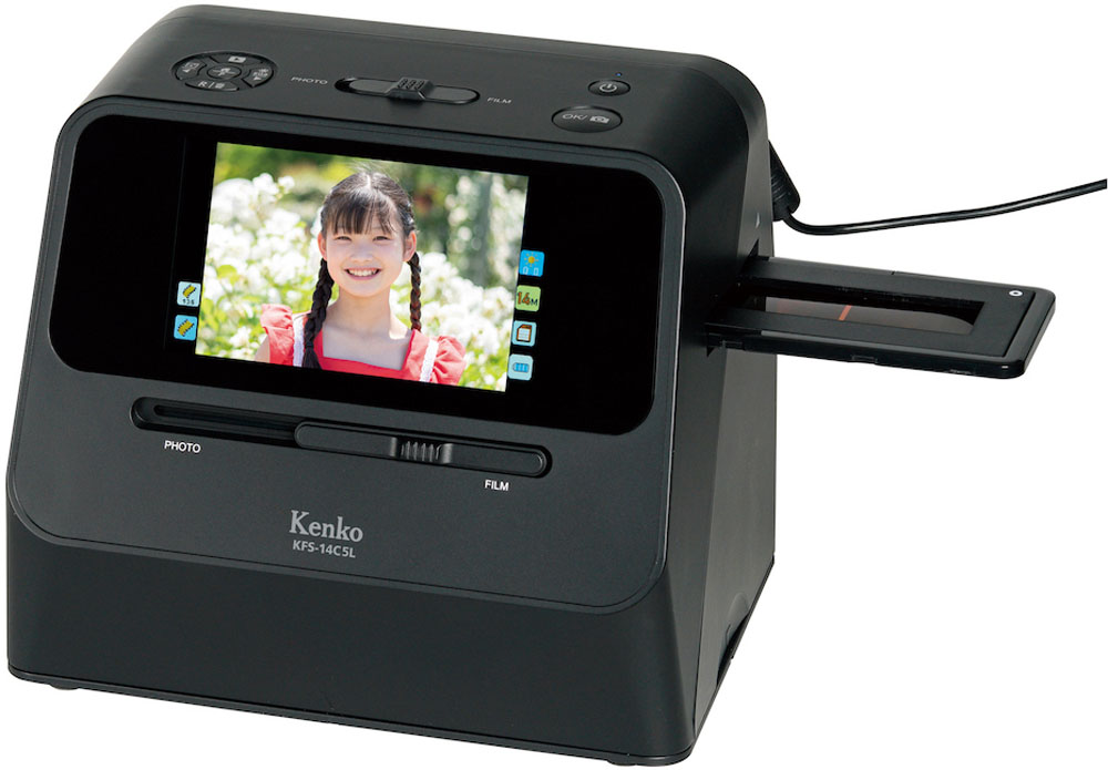 【マラソン期間中 1万円以上で500円OFFクーポン！】 ケンコートキナー Kenko Tokina COMBOフィルムスキャナー KFS-14C5L 144067｜山とアウトドアの店 山気分
