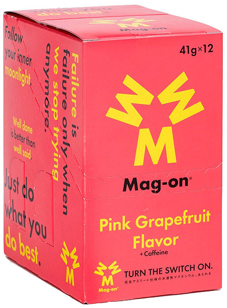 Mag-on(マグオン) エナジージェル ピンクグレープフルーツ味 12個入り 20210622_YAMAP_0720_23b4f15a-