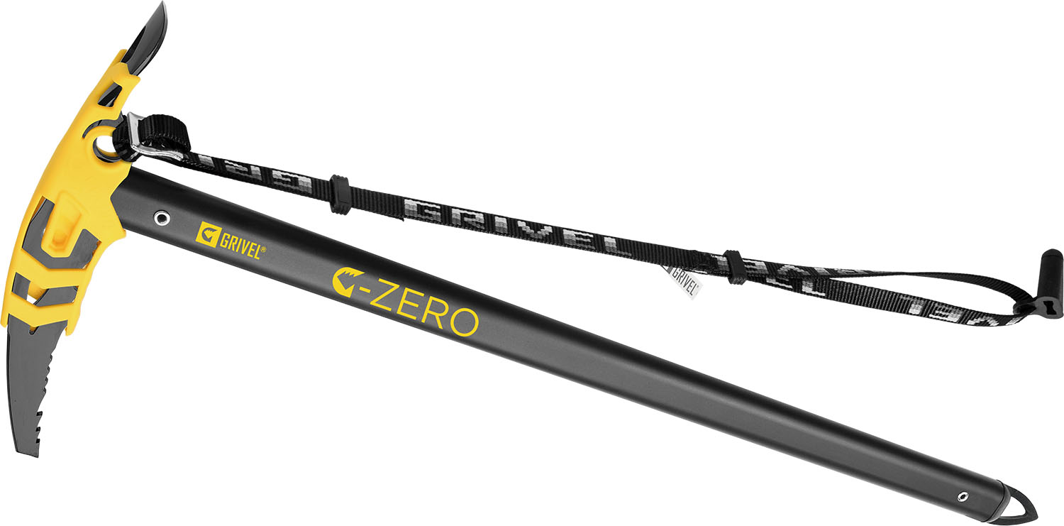 【マラソン期間中 1万円以上で500円OFFクーポン！】 グリベル GRIVEL アウトドア G Zero EVO アイスアックス アックス ウォーキング用 雪山 登山 登山用品 トレッキング アイスクライミング バックカントリー ピッケル ハイキング GVPIGZELE BK
