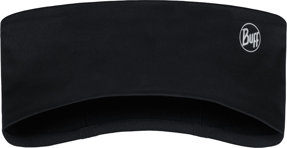 【マラソン期間中 1万円以上で500円OFFクーポン！】 バフ BUFF アウトドア WINDPROOF HEADBAND GREY LOGO L/XL ヘッドバンド ヘッドウェア アクティブ アクティビティ 防風 吸水 撥水 リサイクル素材 541031