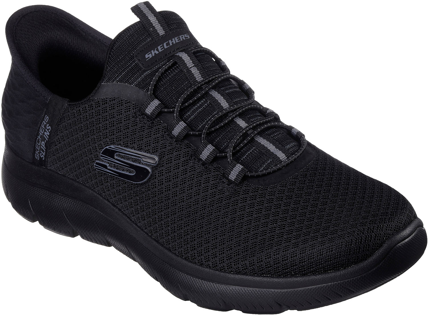 【マラソン期間中 1万円以上で500円OFFクーポン！】 スケッチャーズ SKECHERS スリップインズ サミッツ ハイレンジ Slip-ins SUMMITS-HIGH RANGE シューズ 靴 スニーカー メンズ ハンズフリー 洗濯機洗い可能 232457 BBK