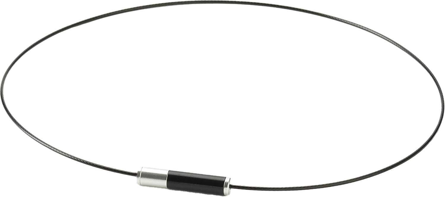 【マラソン期間中 1万円以上で500円OFFクーポン！】 ファイテン Phiten ラクワネックレス エクストリーム RAKUWAネックレス EXTREME ジオメトリー ブラック/シルバー 43cm スポーツネックレス 軽量 TG906252