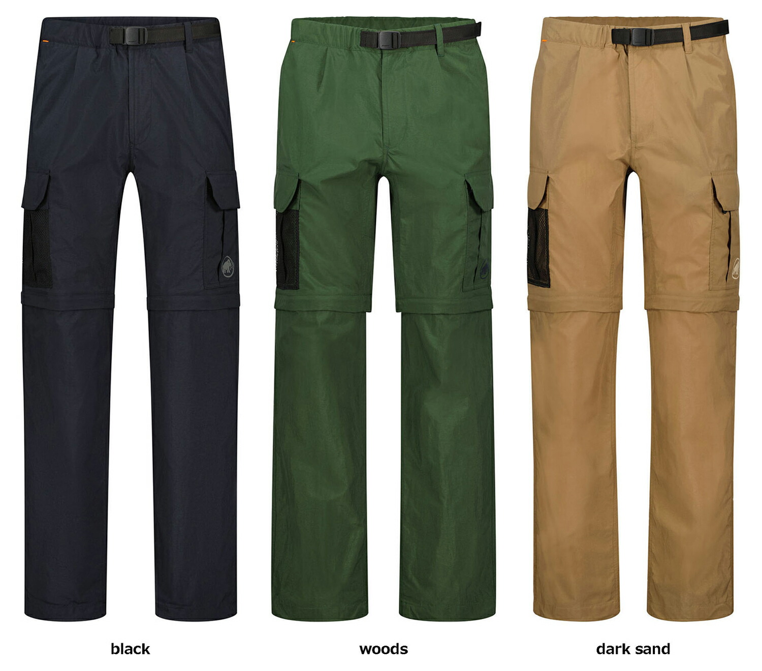 mammut マムート レディース S 新品 パンツ 2way カーゴ グレー ほぼ新品 マムート トランスポーターカーゴ 2WAYパンツ 登山