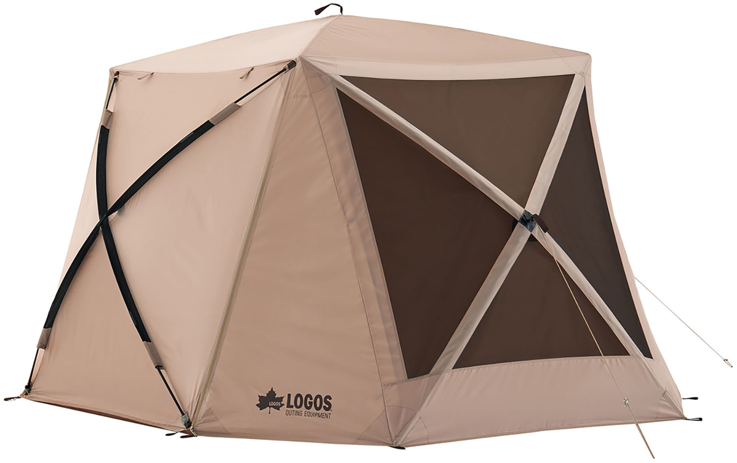 【10日限定 アウトドアブランド5%OFFクーポン！】 ロゴス LOGOS アウトドア TRADCANVAS どんぐり PANEL ドーム 260-BE 71203010