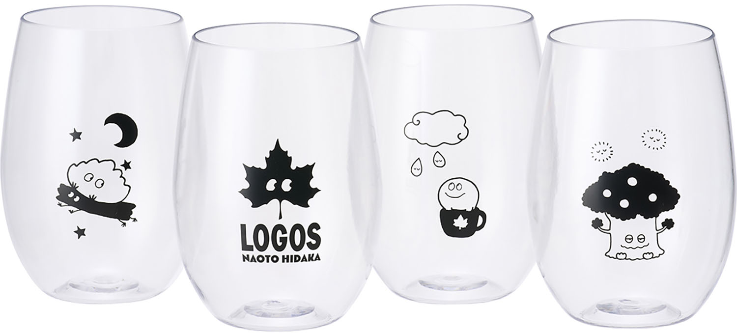 【楽天市場】ロゴス LOGOS アウトドア ソフトランスタンブラー 4PCS ロゴスのえほん コップ 落としても割れない 食品衛生法基準適合