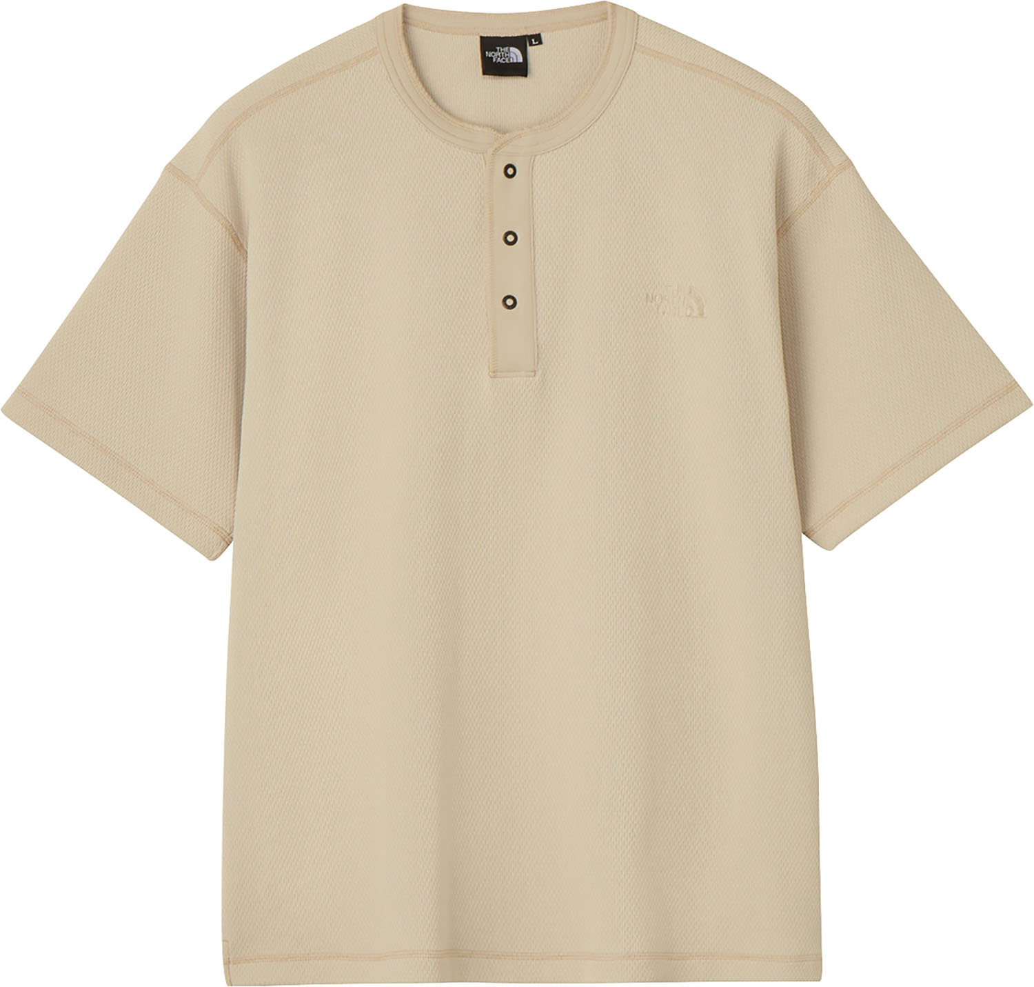 【10日限定 アウトドアブランド5%OFFクーポン！】 ザ・ノース・フェイス THE NORTH FACE アウトドア ショートスリーブハニカムヘンリー SS HONEYCOMB HENRY メンズ カットソー Tシャツ ハーフスリーブ トップス 半袖シャツ ロゴ ウェア NT12538