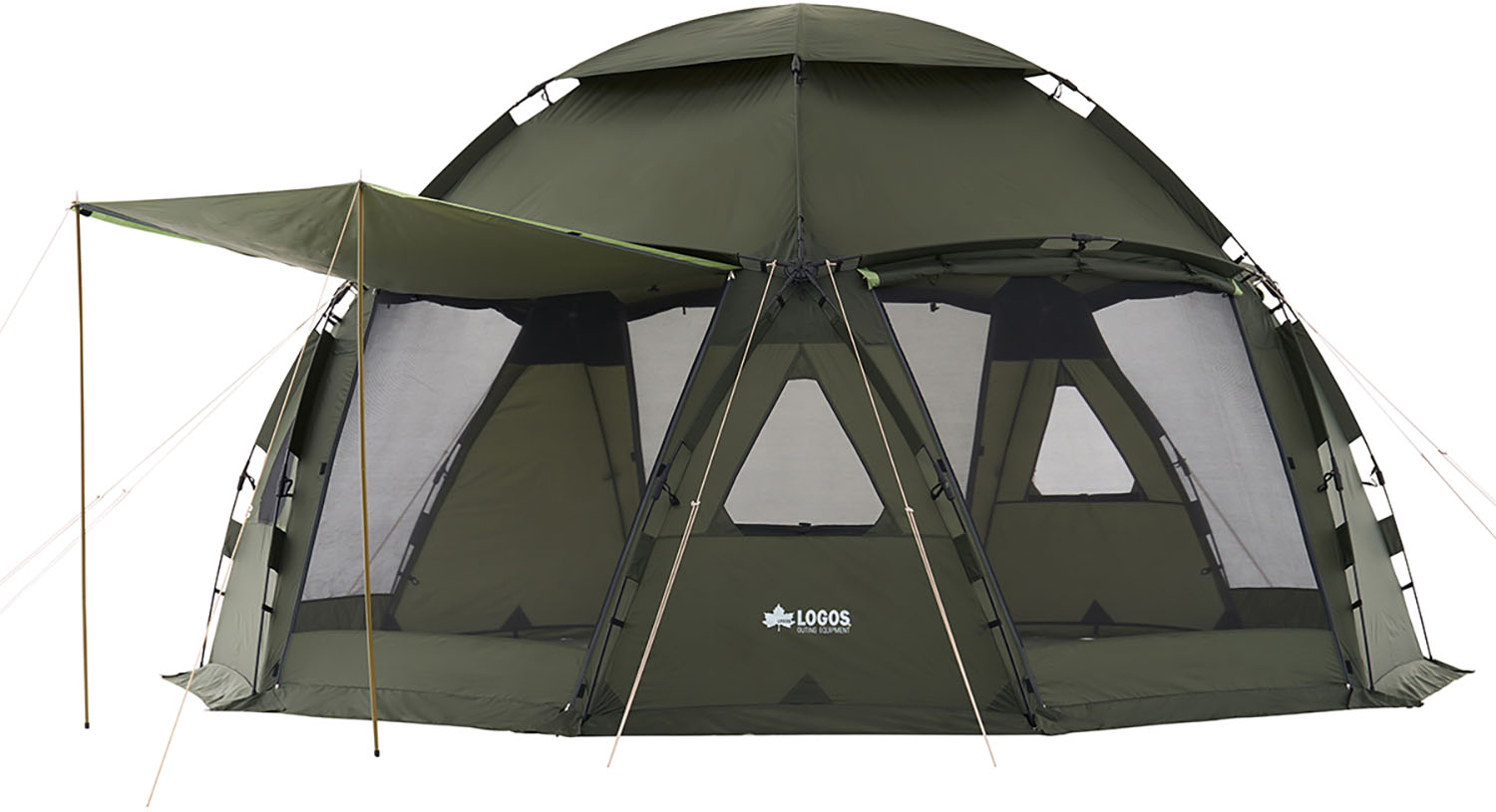 LOGOS ドーム型テント オリーブグリーン 楽天市場】《5分で完成する高さ2.7mの超巨大スクリーン》ロゴス