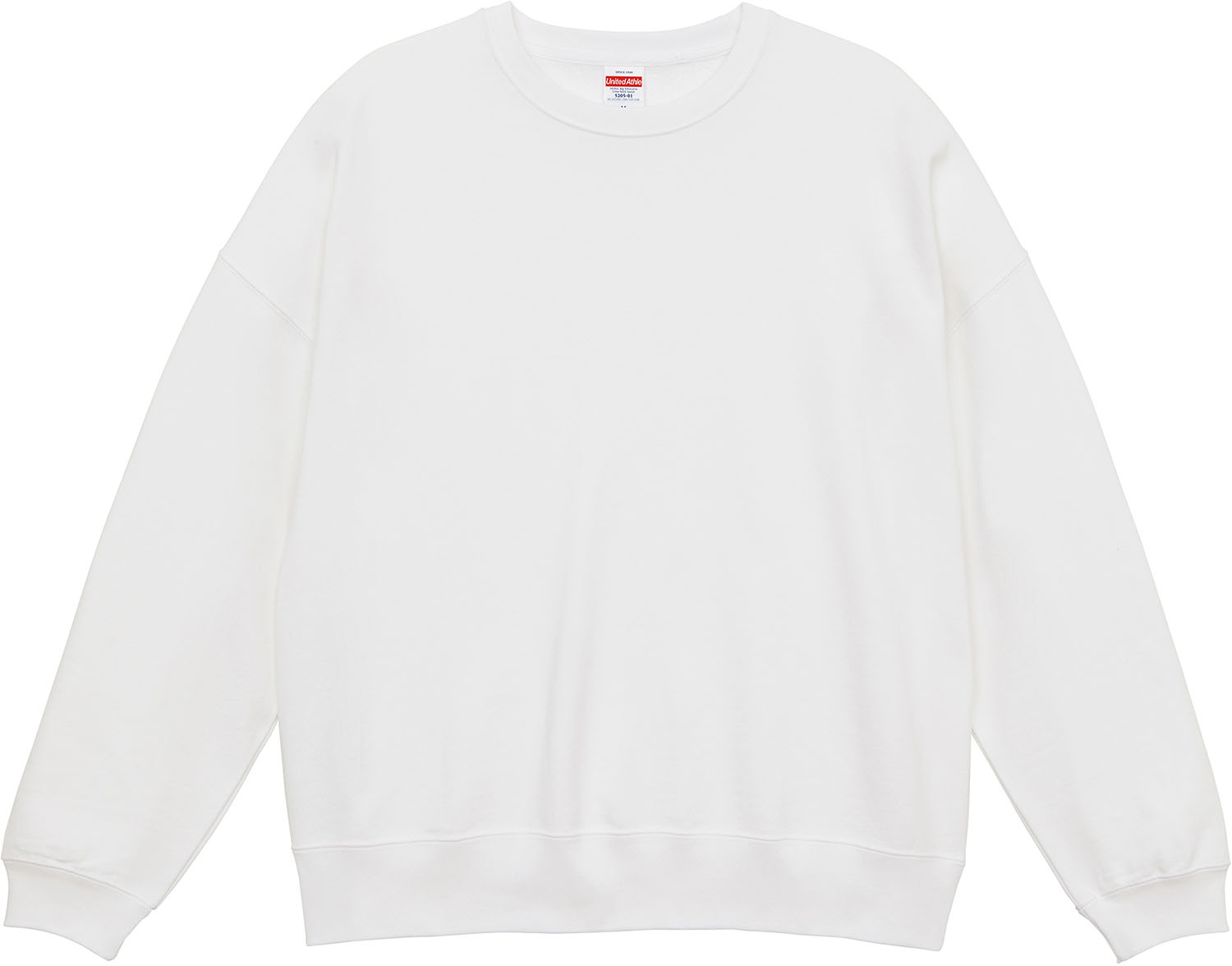 【18日まで 1万円以上で500円OFFクーポン！】 ユナイテッドアスレ UnitedAthle 10.0 オンス ビッグシルエット クルーネック スウェット 裏パイル 520501