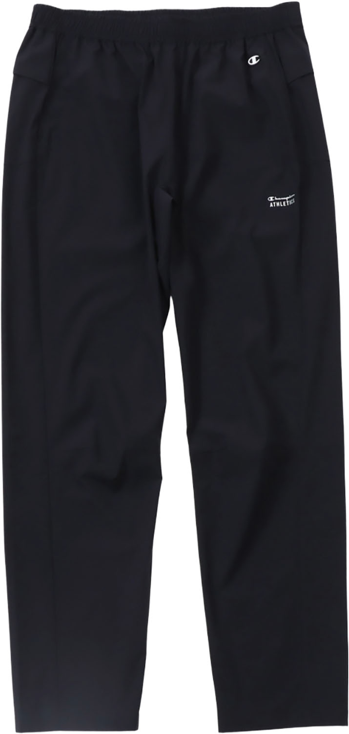 【マラソン期間中 1万円以上で500円OFFクーポン！】 チャンピオン Champion LONG PANTS メンズ ウィンドパンツ ロング ストレッチ 薄中綿 フィルム加工 雨天 防風 撥水 保温 スタイリッシュ ズボン ボトムス C3CSD19