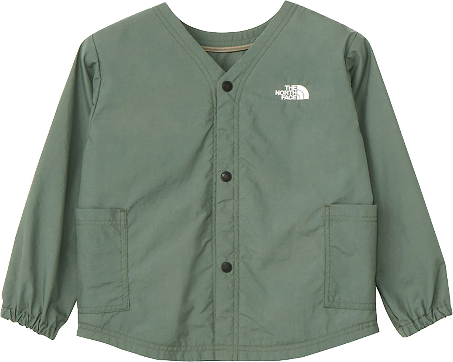 【18日限定 アウトドアブランド5%OFFクーポン！】 ザ・ノース・フェイス THE NORTH FACE アウトドア トドラーフィールドスモック キッズ 子ども トップス 羽織 撥水 キャンプ 公園 外遊び 砂場 お出かけ イージーケア ボタン付き ロゴ 遠足 レジャー NPT22501