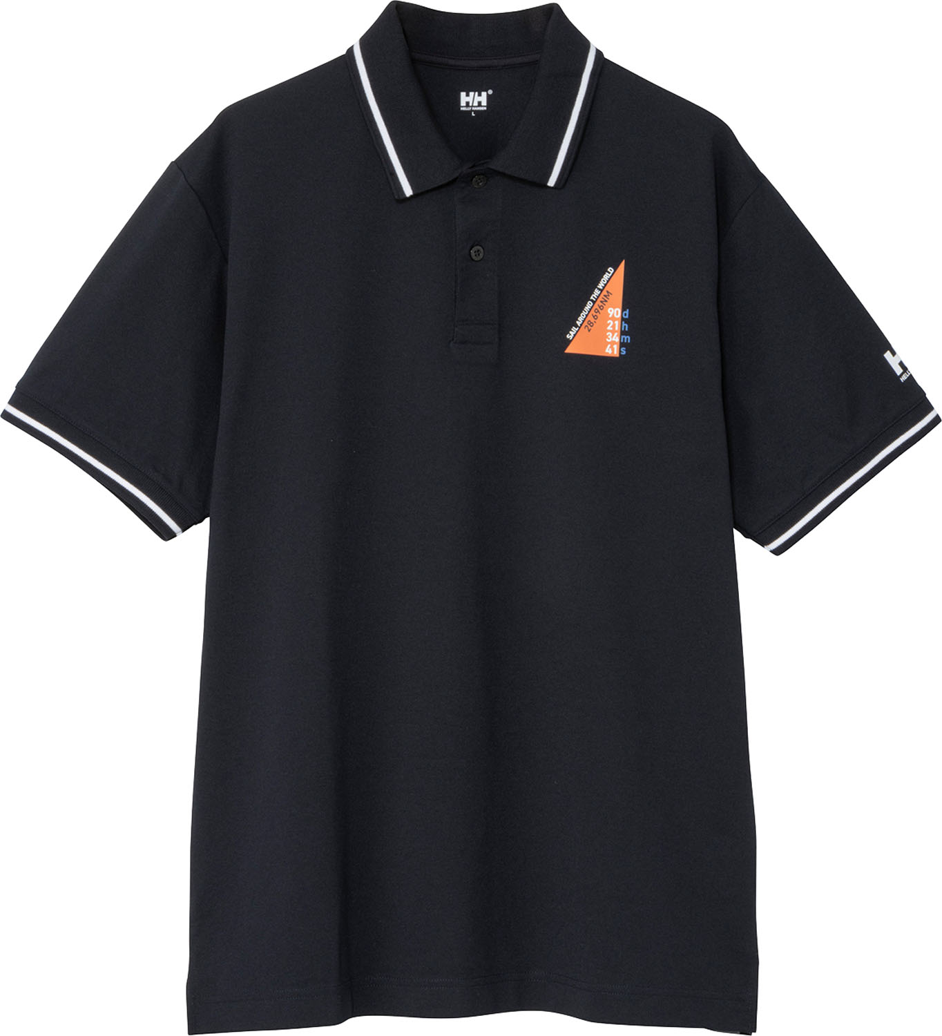 【20日限定 ポイント最大10倍！】 ヘリーハンセン Helly Hansen マリン S/S Graphic Polo メンズ レディース 半袖ポロシャツ ショートスリーブ トップス 吸水速乾 シンプル UV 紫外線カット 夏 お出かけ キャンプ HE32645