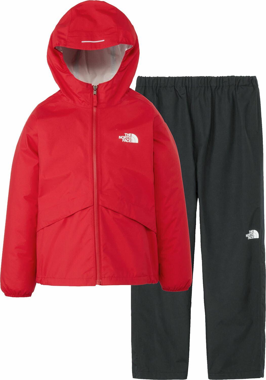 【18日限定 アウトドアブランド5%OFFクーポン！】 ザ・ノース・フェイス THE NORTH FACE アウトドア レインテックスユリイカ ジュニア キッズ 子ども ジャケット アウター ロングパンツ 長ズボン 防水 シンプル 上下セット キャンプ ハイキング 林間学校 NPJ12610