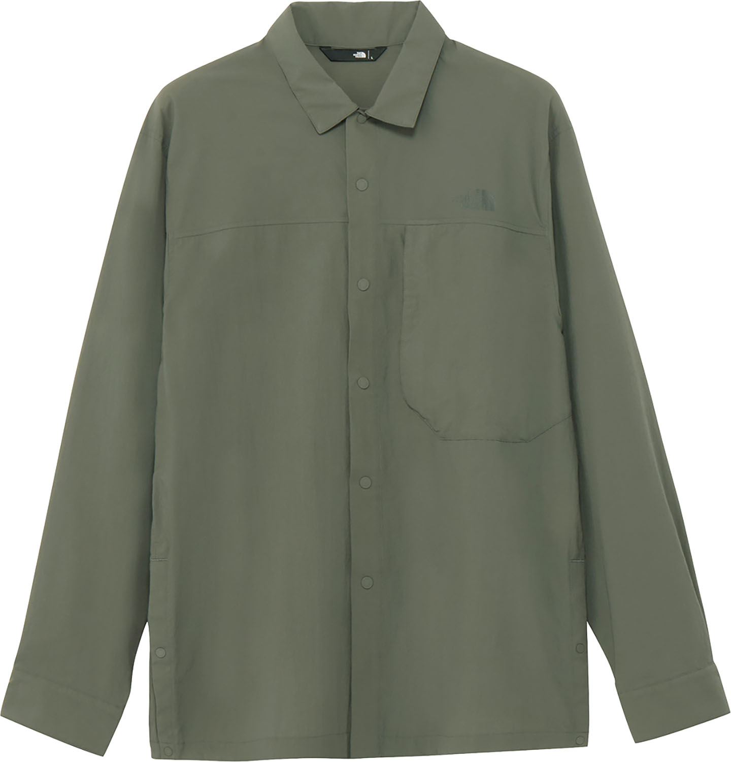 【15日限定 アウトドアブランド5%OFFクーポン！】 ザ・ノース・フェイス THE NORTH FACE アウトドア ハイカーズシャツ メンズ 長袖 トップス 襟付き 高ストレッチ性 お出かけ 普段着 シンプル 無地 胸ポケット ハイキング キャンプ レジャー NR12601