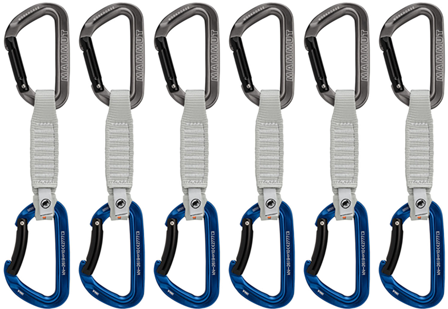 【18日まで 1万円以上で500円OFFクーポン！】 マムート MAMMUT アウトドア WORKHORSEKEYLOCK12CM6-PACKQUICKDRAWS クイックドロー ギア カラビナ ウェビング ワークホース 2040-02571 204002571