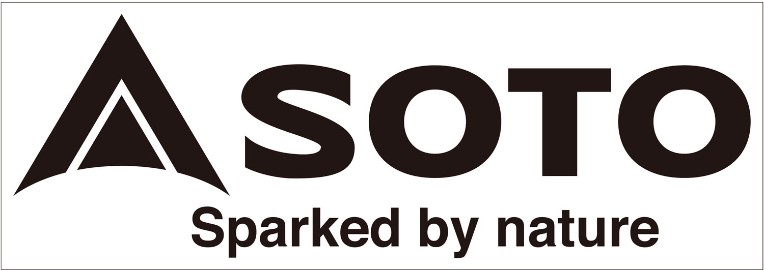【マラソン期間中 1万円以上で500円OFFクーポン！】 ソト SOTO アウトドア SOTOステッカーS ブラック ST-SSBK STSSBK 6,600円