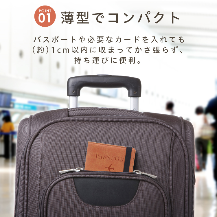 パスポート　ケース　旅行　シンプル　新品未使用