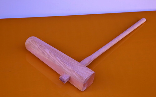 楽天市場】【杵・きね・杵・餅つき杵・杵臼】餅つき杵4.0寸（大