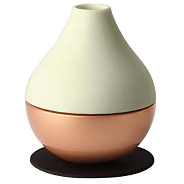 仏具セット ミニ ポタリン Potterin 三具足 ピンクゴールド 線香立て ローソク立て 花立て おりん 手元供養 仏壇仏具 ミニ仏具 デザイン仏具 かわいい おしゃれ 真鍮 自宅供養 小さい コンパクト ミニサイズ セット モダン 手元供養専門店 未来創想